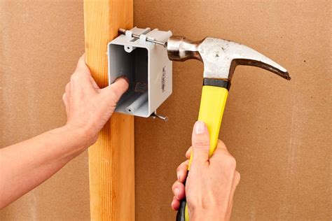 electrical box in wall|putting electrical box existing drywall.